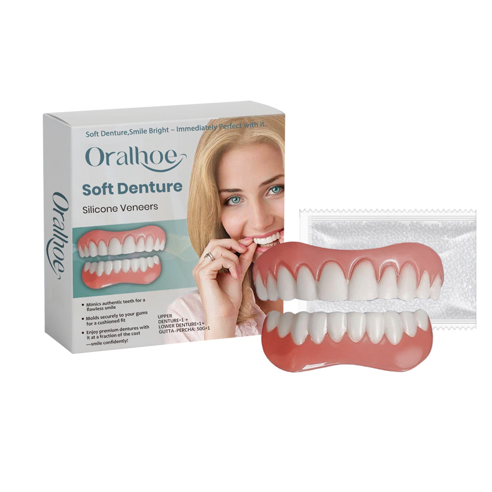 Retouching Teeth Interdental Denture Set Aesthetic Dental Retouching Teeth Interdental Set