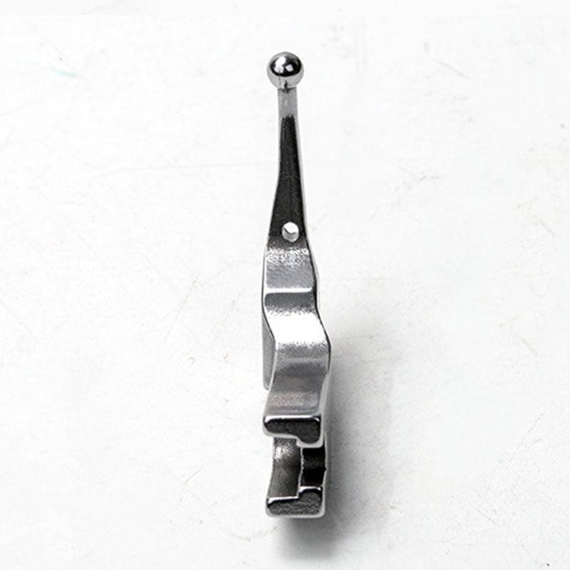 P369. Wedding dress fashion fabric. Bead-free fixed presser foot.