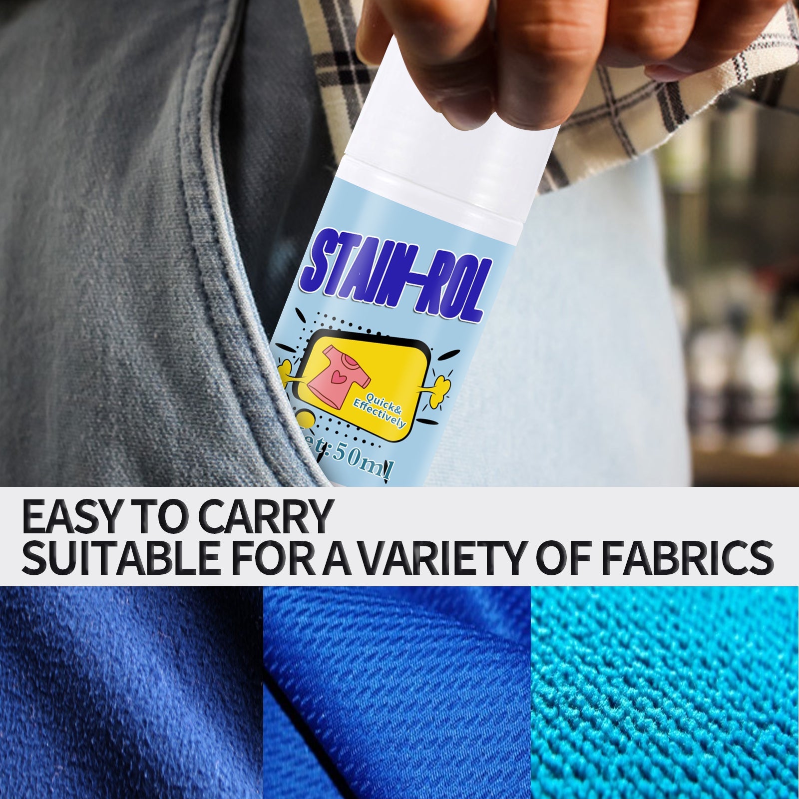 Clothes White Dry Cleaning Ball, Detergent Portable Cloth To Remove All Kinds Of Stains