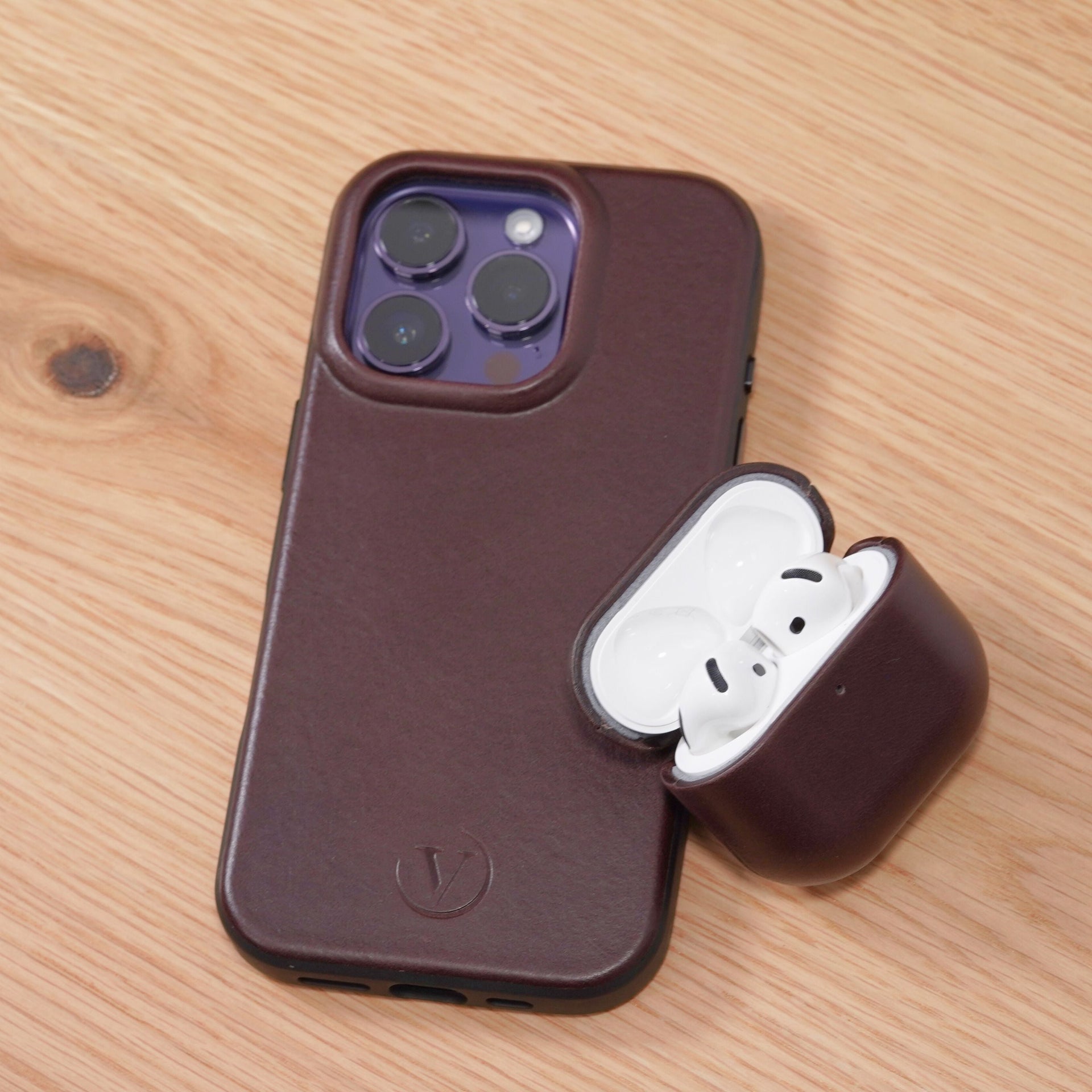 Prime VN604 Leather AirPods 4 Case