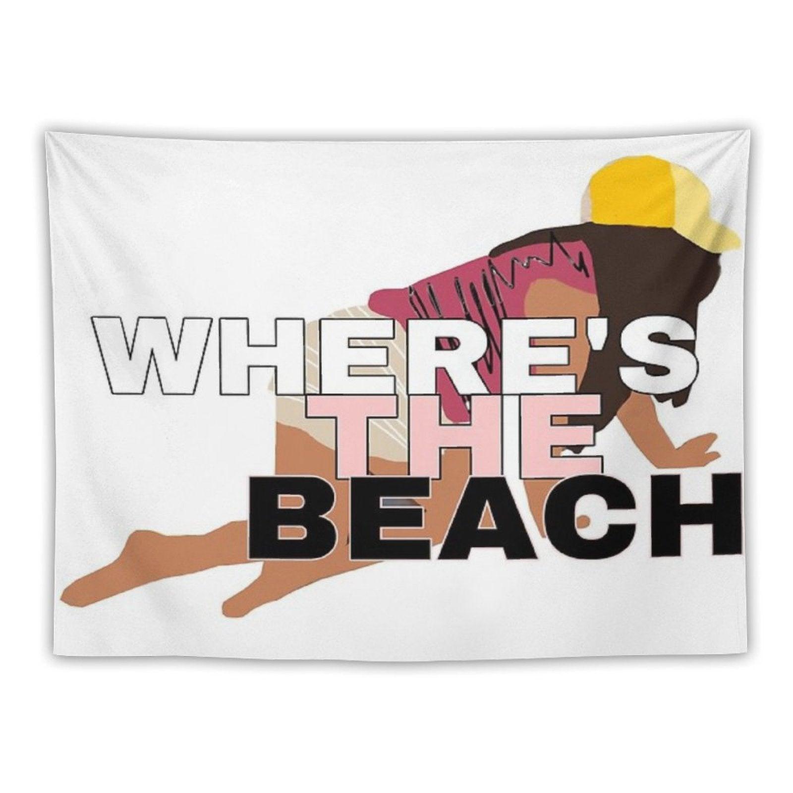 Where's The Beach Tapestry