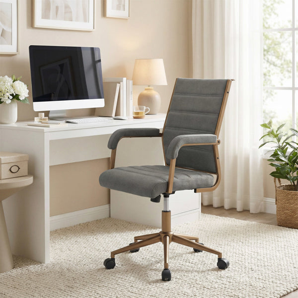 Auction Office Chair Gray