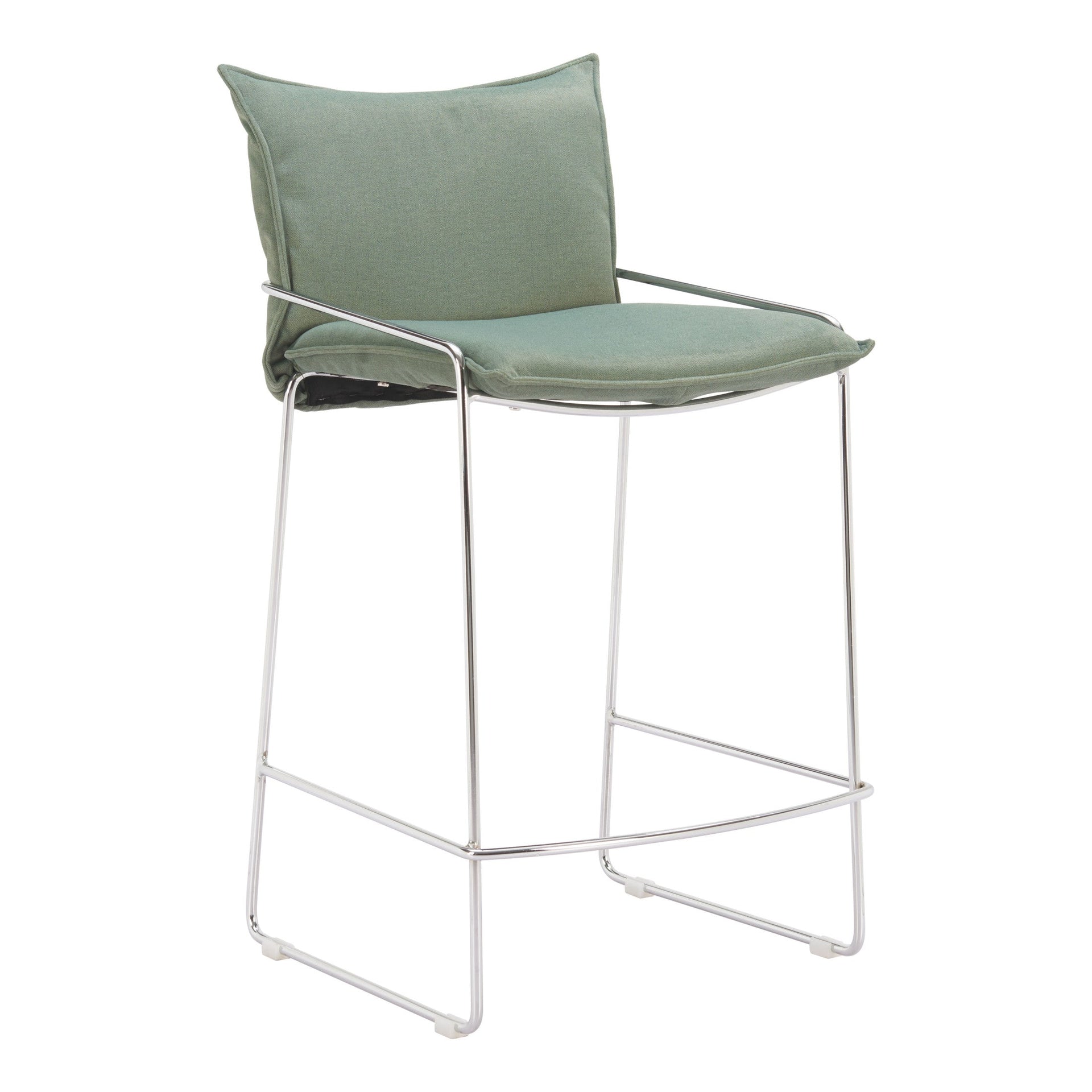 Pola Counter Stool Green