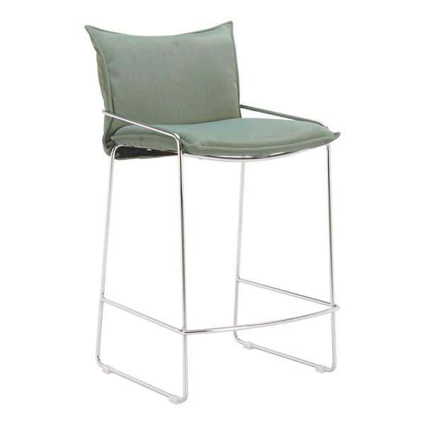 Pola Counter Stool Green