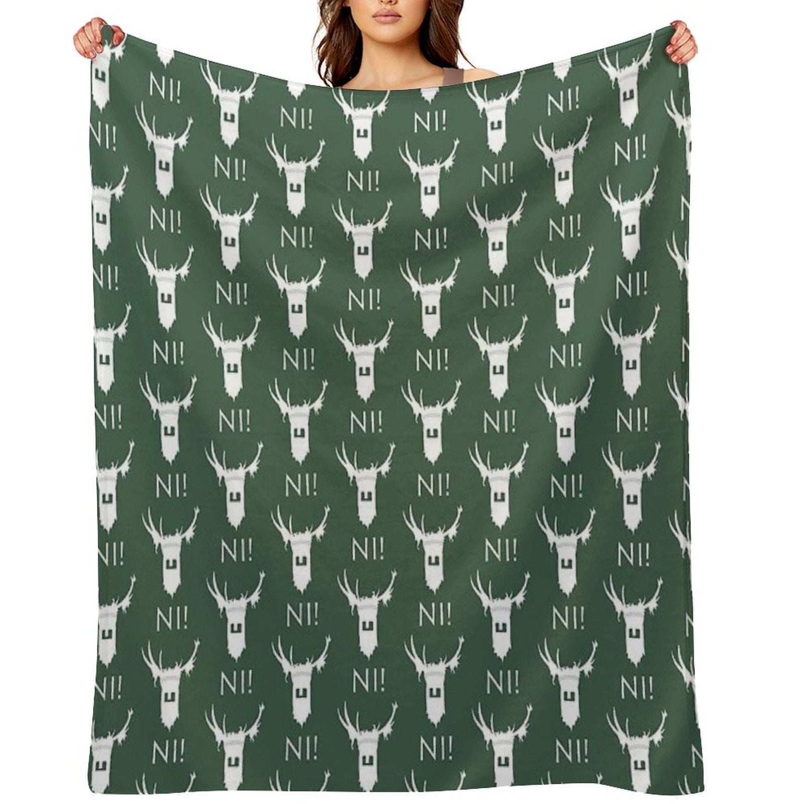 Ni! Plush Throw Blanket