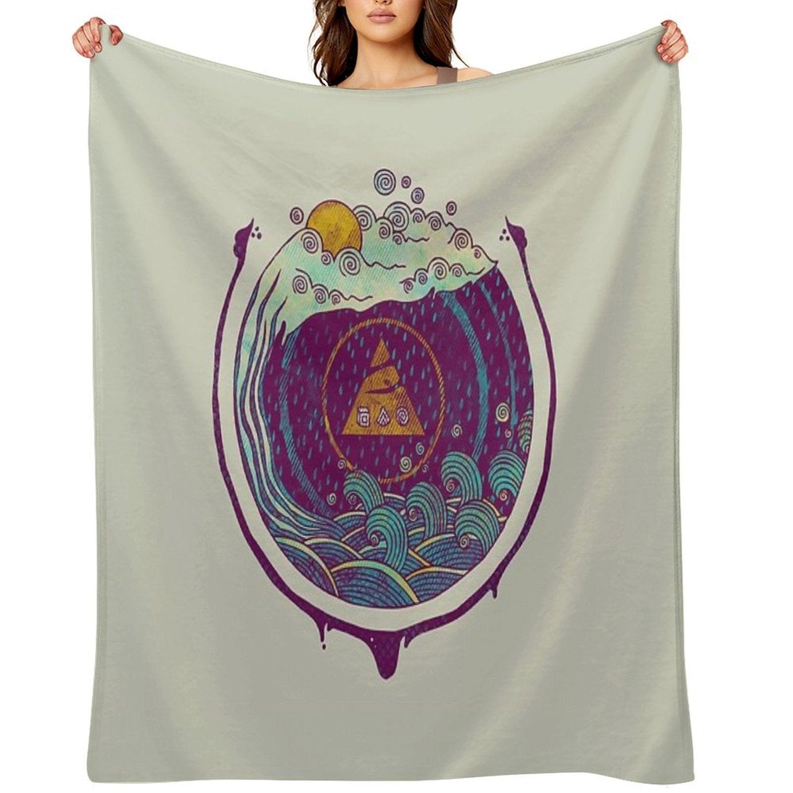 Water Throw Blanket