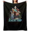 Country Music Bootleg Velvety-soft Throw Blanket