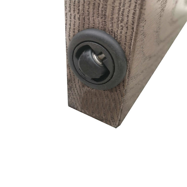 Peggy Bench/Cocktail Ottoman With Table - Tweed/Multi