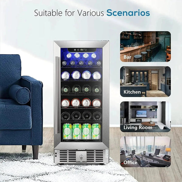 2.9 Cu.Ft Beverage Refrigerator W5885B Kismile