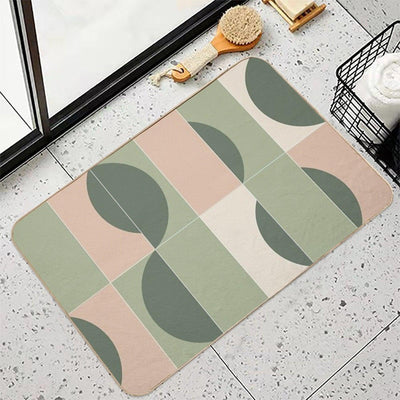 Garden Tiles 02 Bath Mat