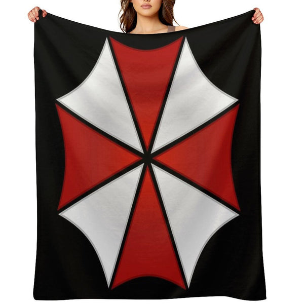 Umbrella Corporation Symbol Wrinkle-free Throw Blanket