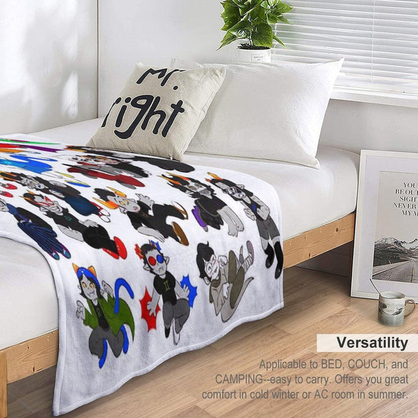 All The Character Throw Blanket