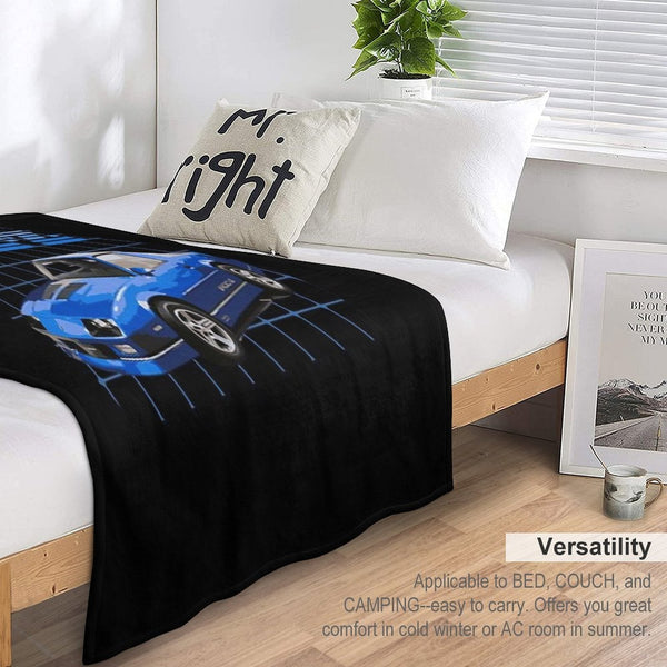 1989 Camaro Iroc-Z 1Le Velvety-soft Throw Blanket