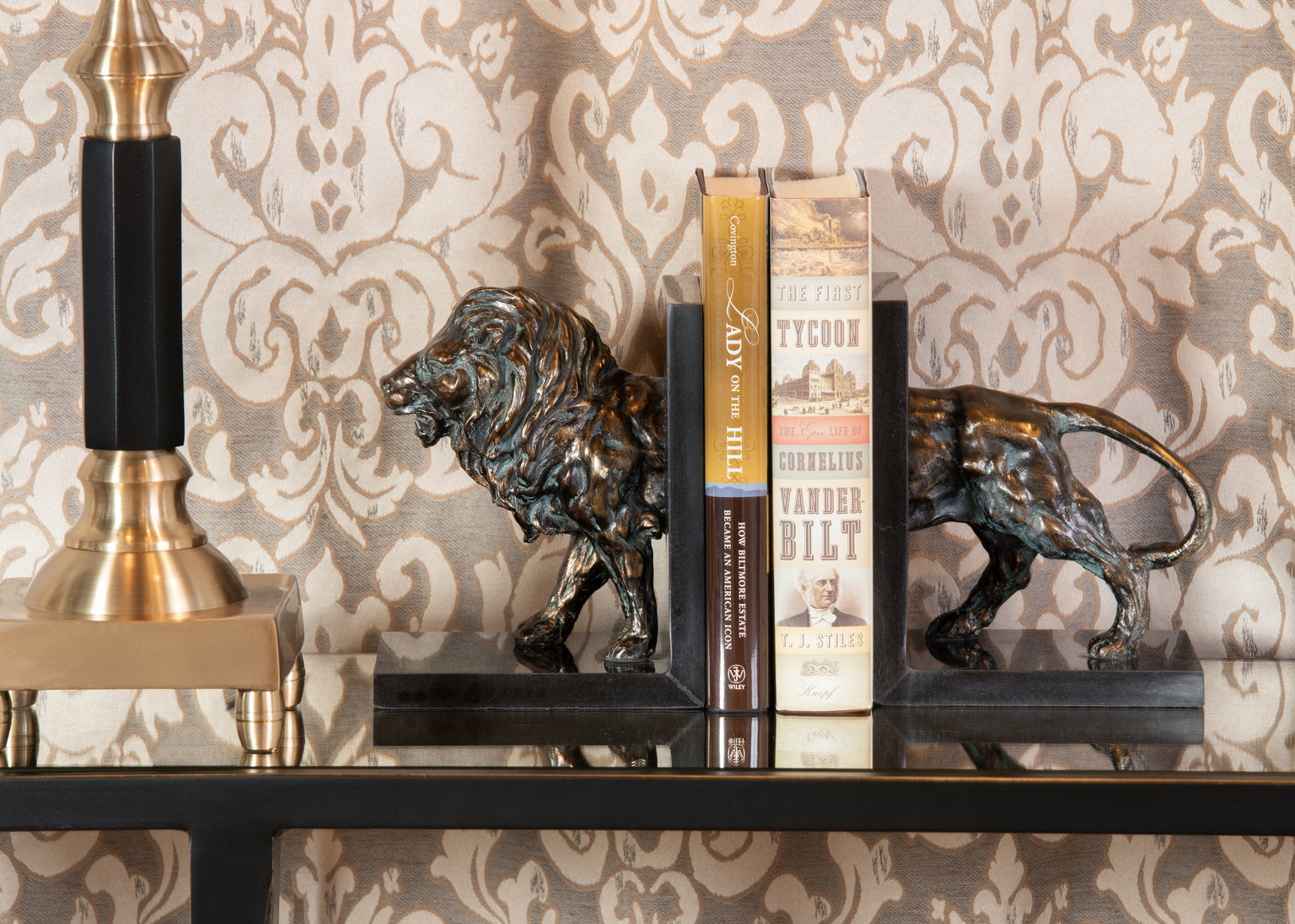 Wildwood Lioncrest Bookends (Pair)