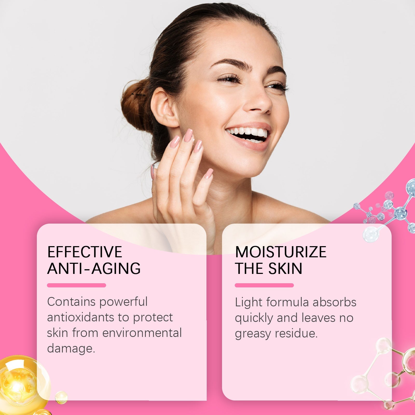 Moisturizing Cream Moisturizes And Hydrates Facial Skin To Rejuvenate And Rejuvenate