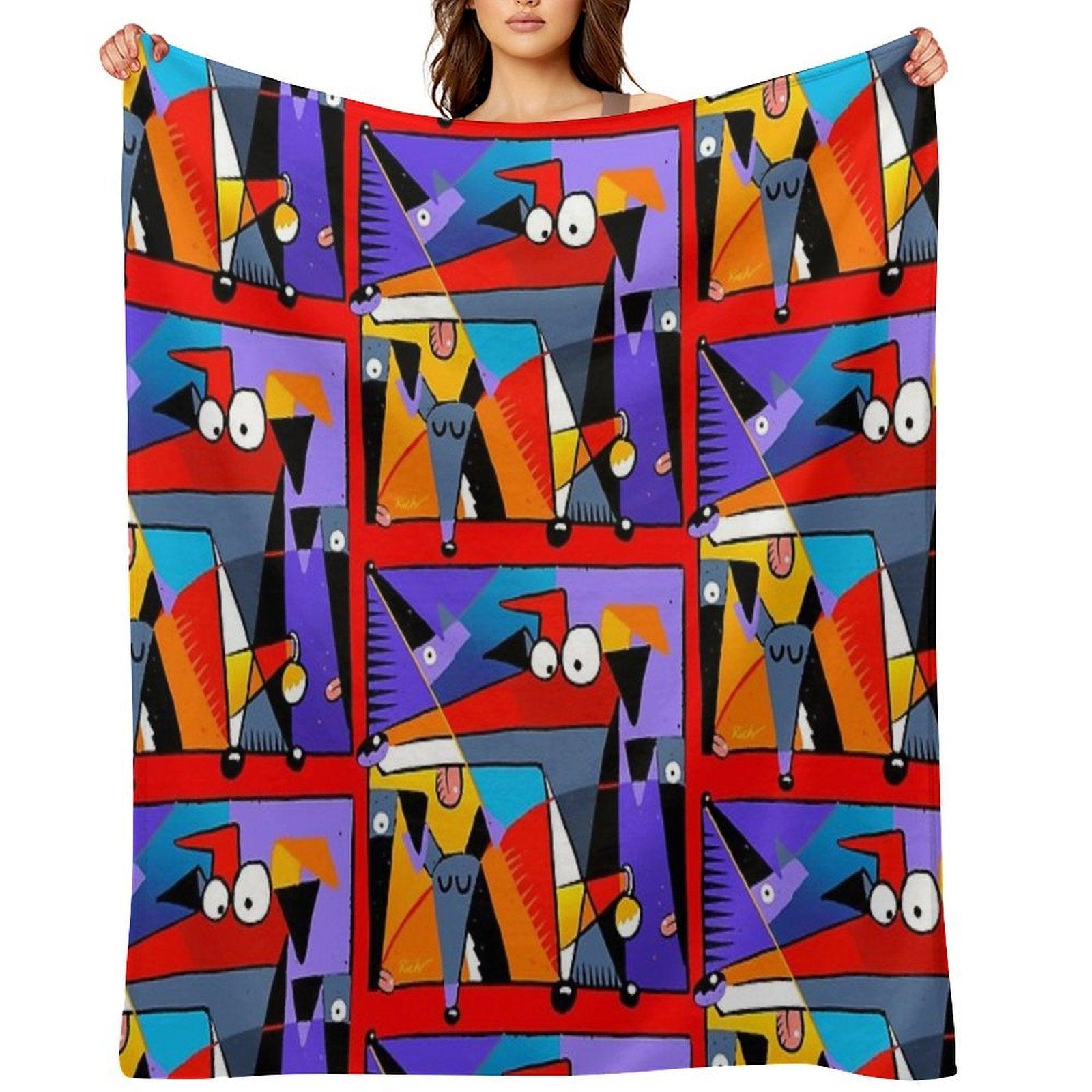 Derpism Throw Blanket