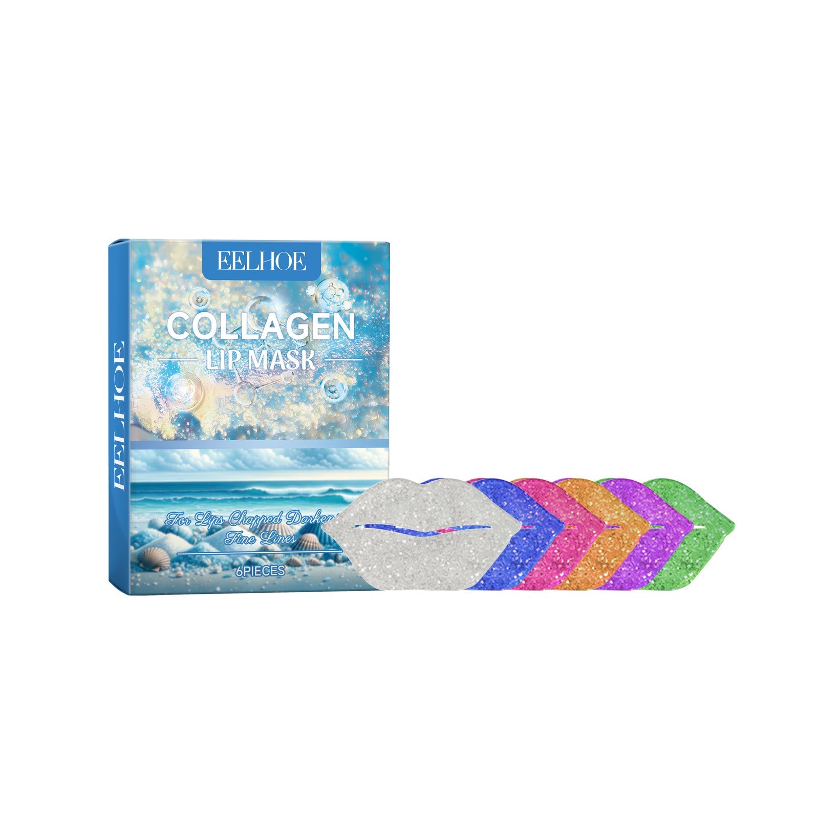 Collagen Lip Mask For Lip Protection Against Dry Cracks Fade Lip Lines And Dead Skin Moisture Lip Mask