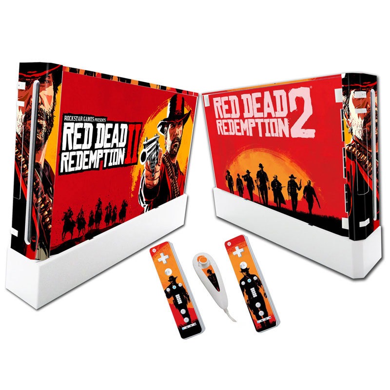 Suitable for WII stickers wii console cartoon protective film Spider-Man Fortress Night multiple styles without leaving glue