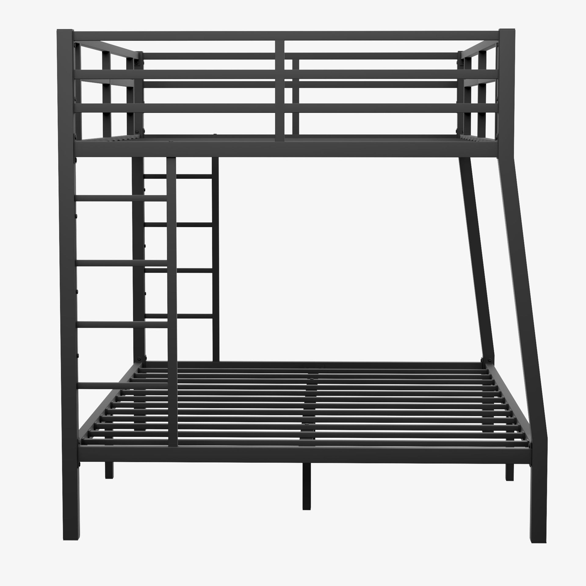 Metal Full XL over Queen Bunk Bed for Teens and Adults,Space-Saving/Noise Reduced/No Box Spring Needed