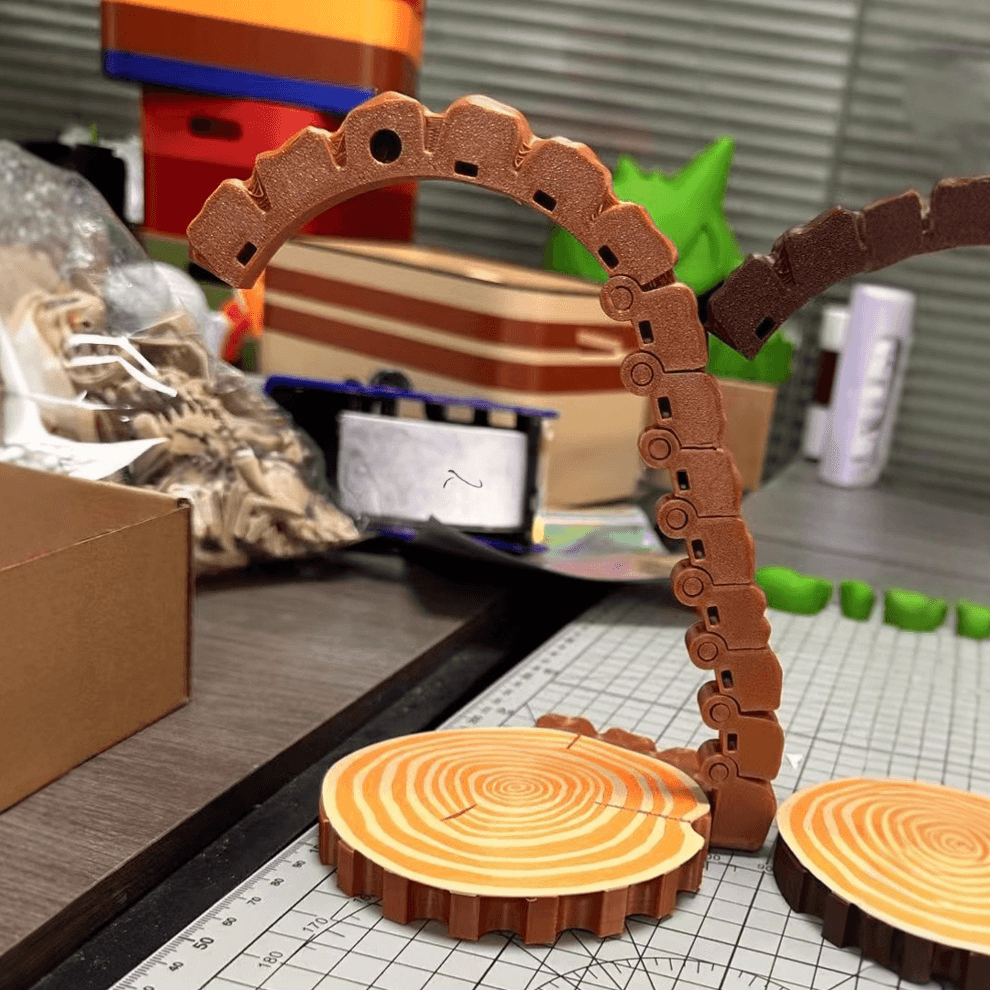 Printed wooden coasters Creative coffee cup holder Portable coaster