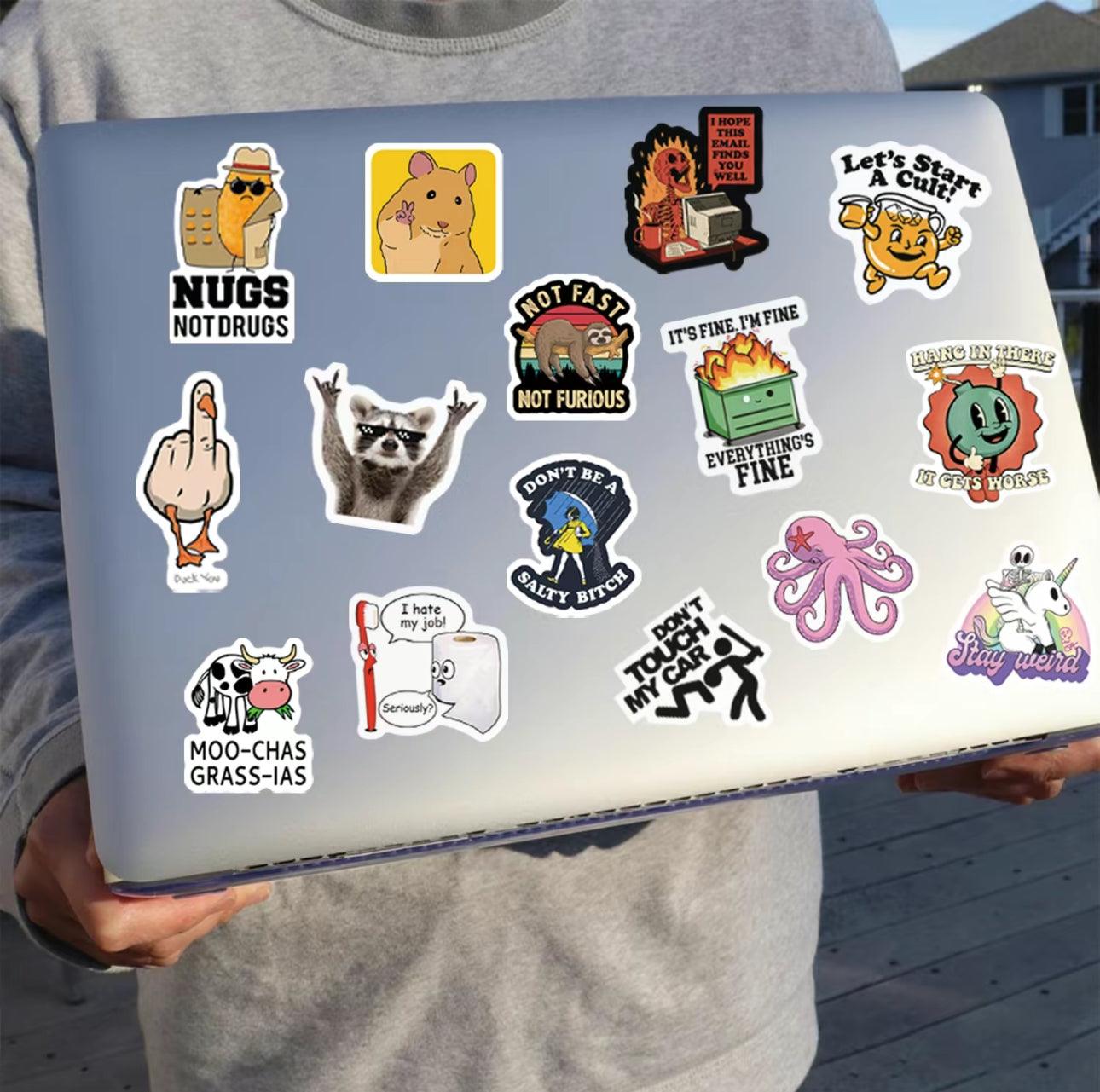 LaughSlap Sticker Pack