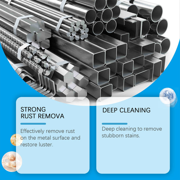 Rust Cleaning Effervescent Tablet, Multi-Effect Decontamination Metal Anti-Rust Home Cleaning Multi-Purpose Effervescent Tablet