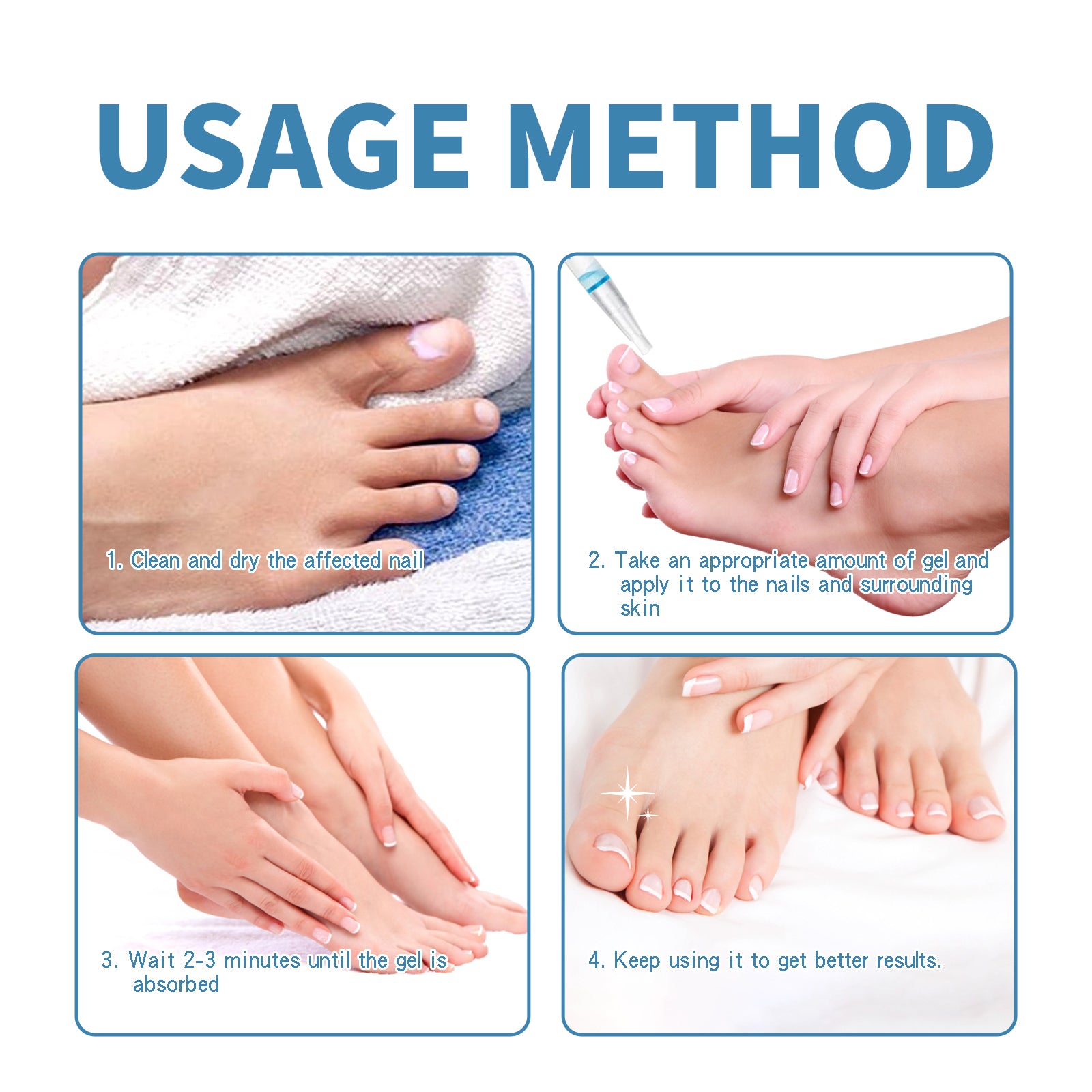 Anti-Paronychia Nail Repairing Gel, Repair Encased Rotten Nails Soft Nails Thickening Pain Relief Cleansing Care