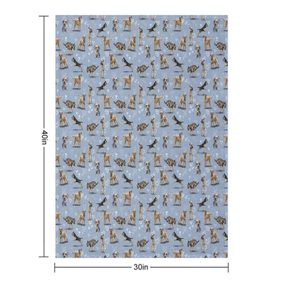 The Border Terrier Throw Blanket