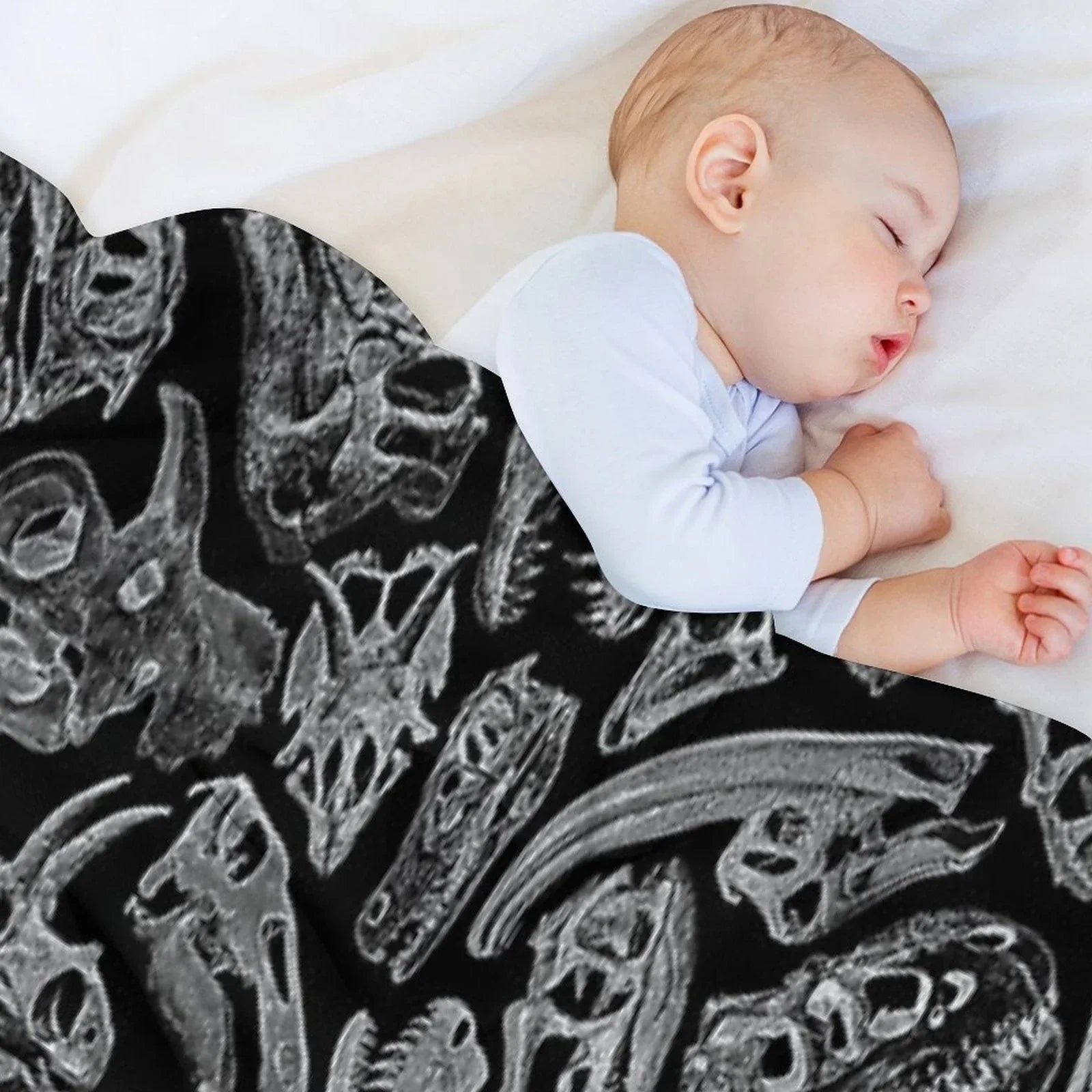 Paleontology Dream II Throw Blanket
