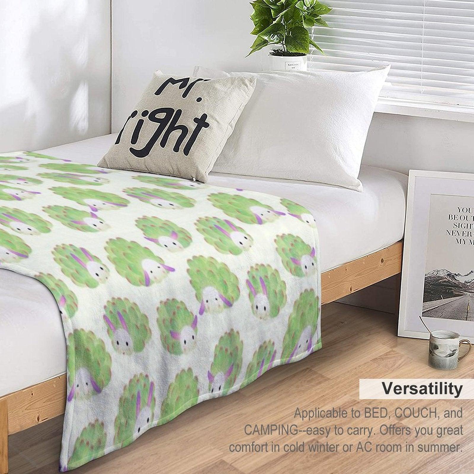 Sea Sheep Throw Blanket