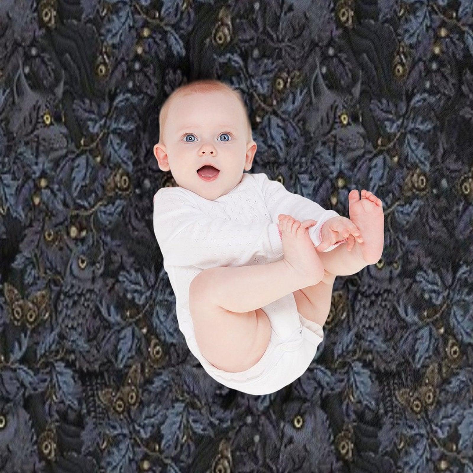 Fit In (moonlight Blue) Throw Blanket