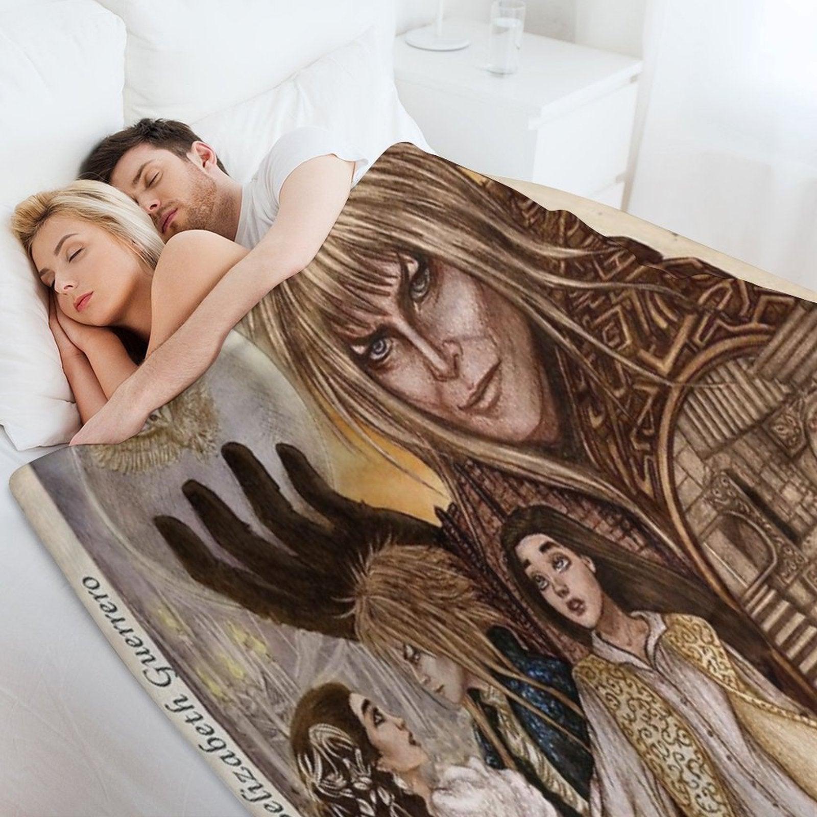 Labyrinth Throw Blanket