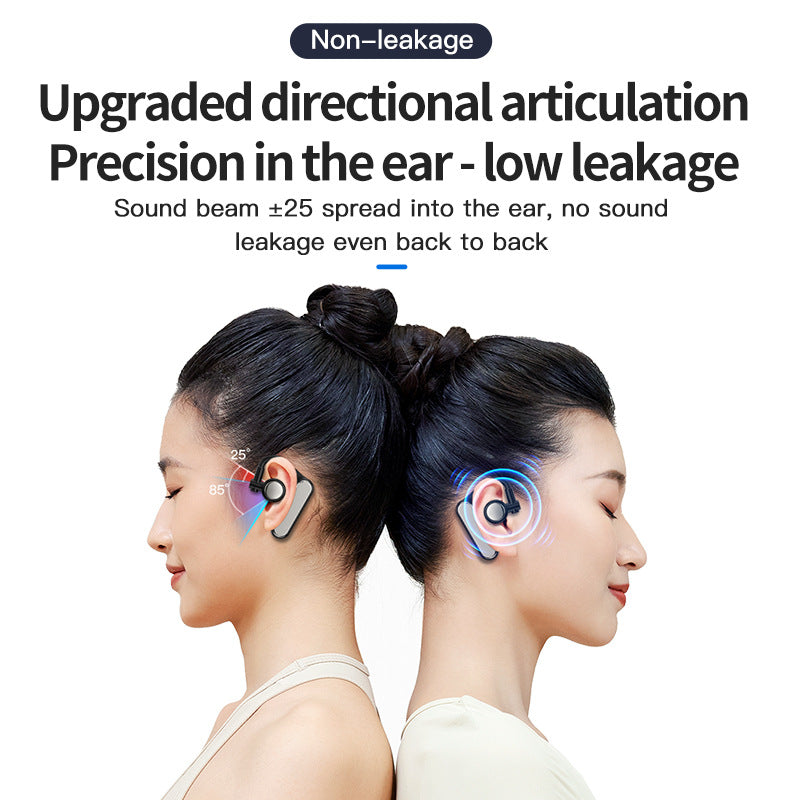 Z8 Bluetooth earphones wireless single ear business hot selling Bluetooth 5.4 long endurance single-sided hanging ear earphones