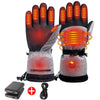 Intelligent Heating Gloves Full Fat Touch Screen Warm Waterproof Outdoor Motor Sports Electric Heating Ski Gloves