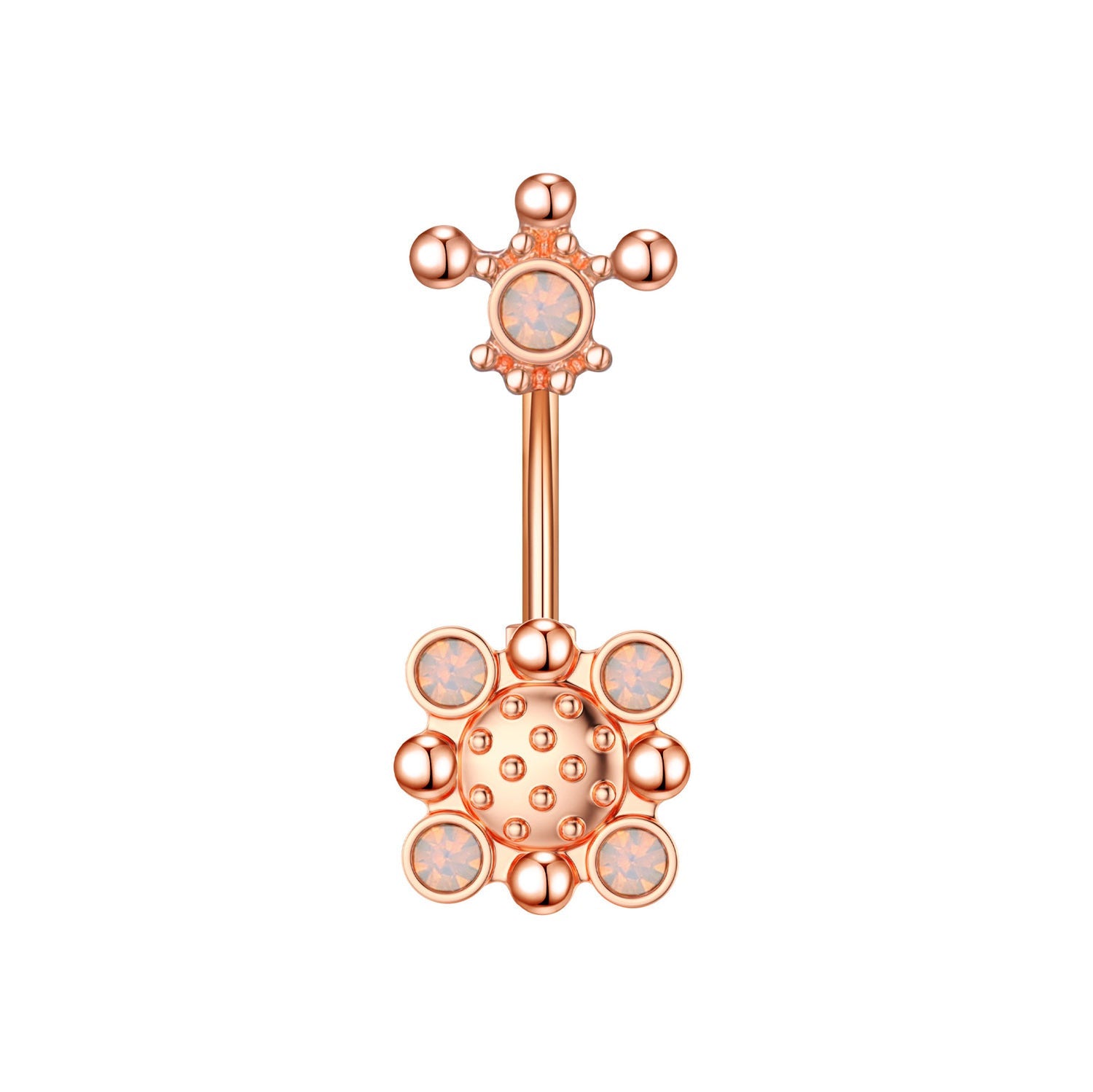 Navel Ring Creative Bat Bee Navel Buckle Navel Ring Body Piercing Jewelry