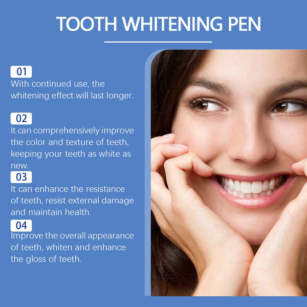 Teeth Brightening Pen Remove Stains Clean Teeth Fresh Breath Teeth Brightening Teeth Oral Care