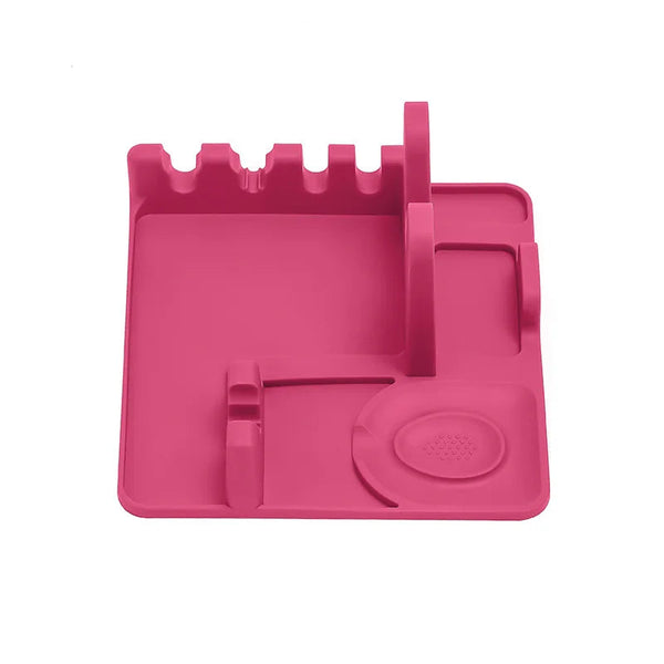 Silicone Pot Lid Rack, Kitchen Storage Rack, Pot Lid, Soup Spoon Pad, Seated Spatula Rack, Household Storage Rack