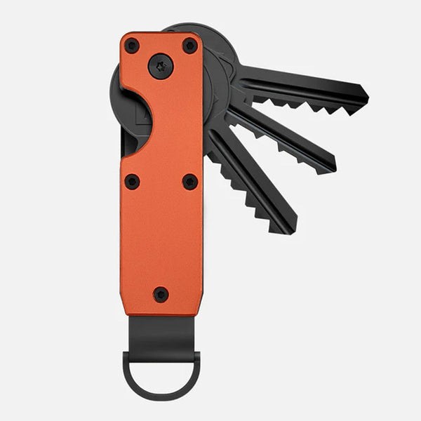 Keychain metal keychain aluminum alloy key storage keyclip