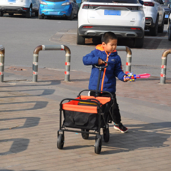 Folding Wagon Garden Shopping Beach Cart