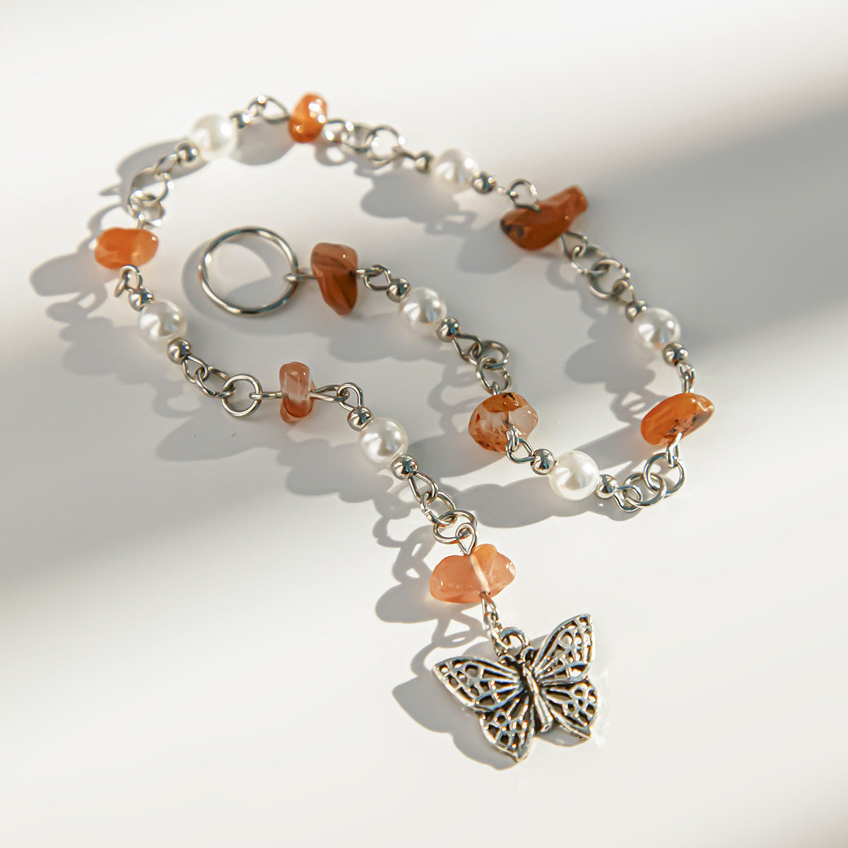 Simple and versatile fashion sense, colorful gravel braided hair with tassel headpiece and hair accessories