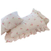 Pink tulip floral single person pure cotton pillowcase 48 * 74cm pillow core cover made of all cotton