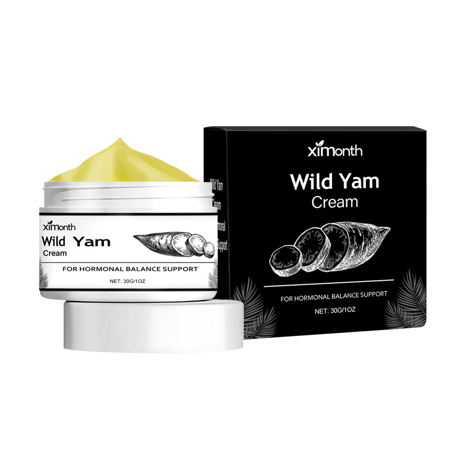 Yam Cream For Women Nourishing Cream Moisturizing Skin Hydrating Massage Balancing Body Care Cream