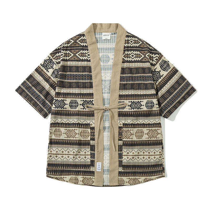 Short sleeved men's and women's loose thin breathable casual half sleeves