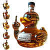 10 Oz Middle Finger Duck Bottle - Funny Whiskey Duck Decanter. Great Prank Decoration for Bar, Office or Home
