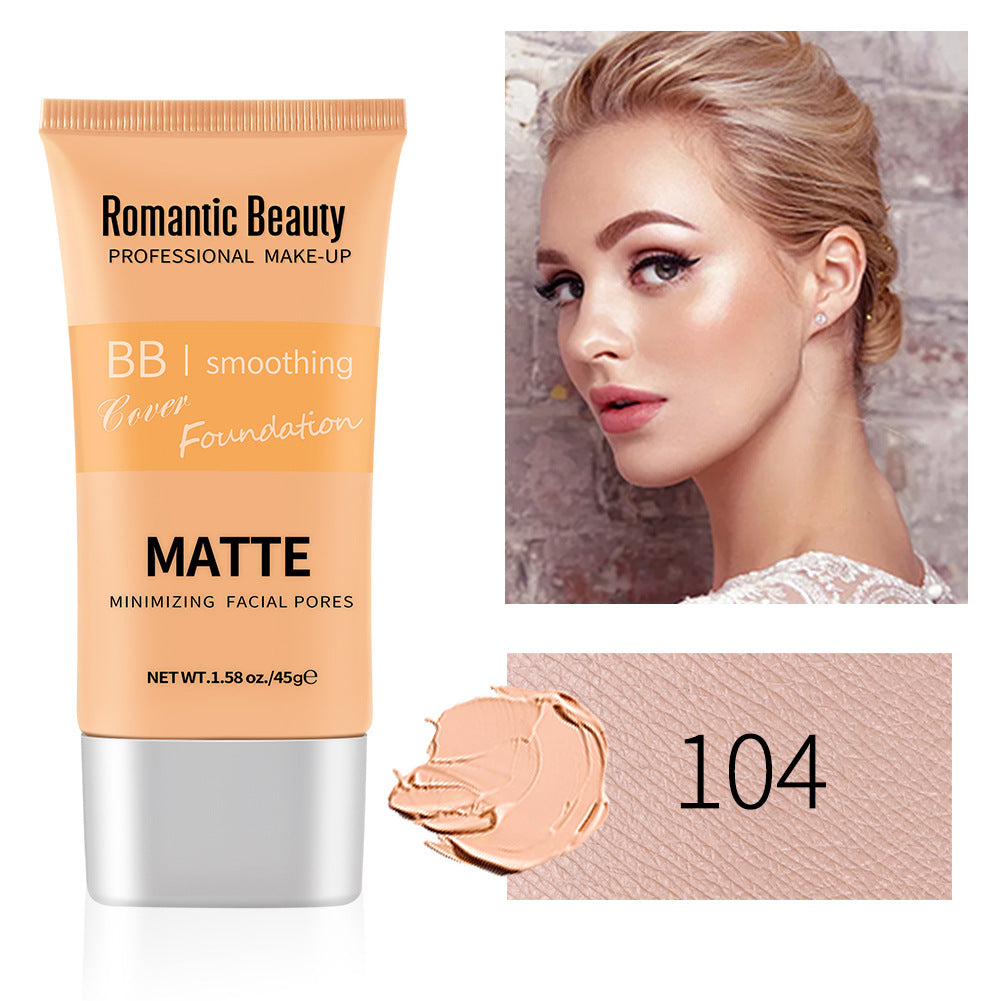 Romantic Beauty Waterproof Non-Standing Portable Foundation Oil Control Long Lasting Concealer Foundation