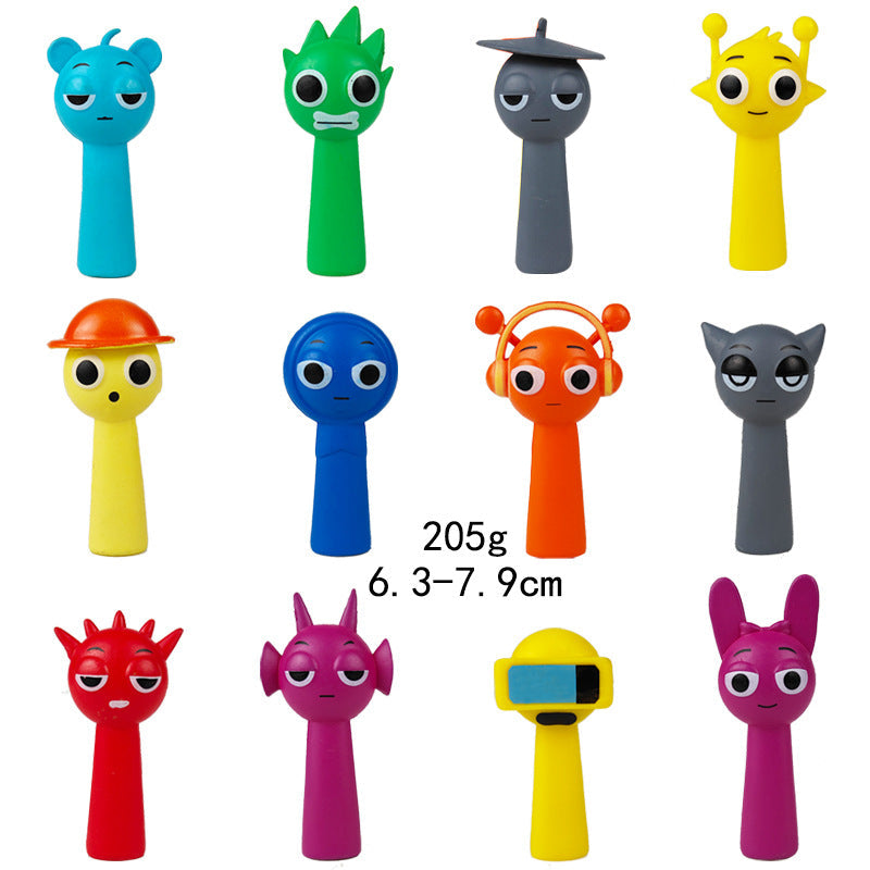 Rhythm Box Hand Office Boy Depler Simon Jevin Music Game Peripheral Model Ornament