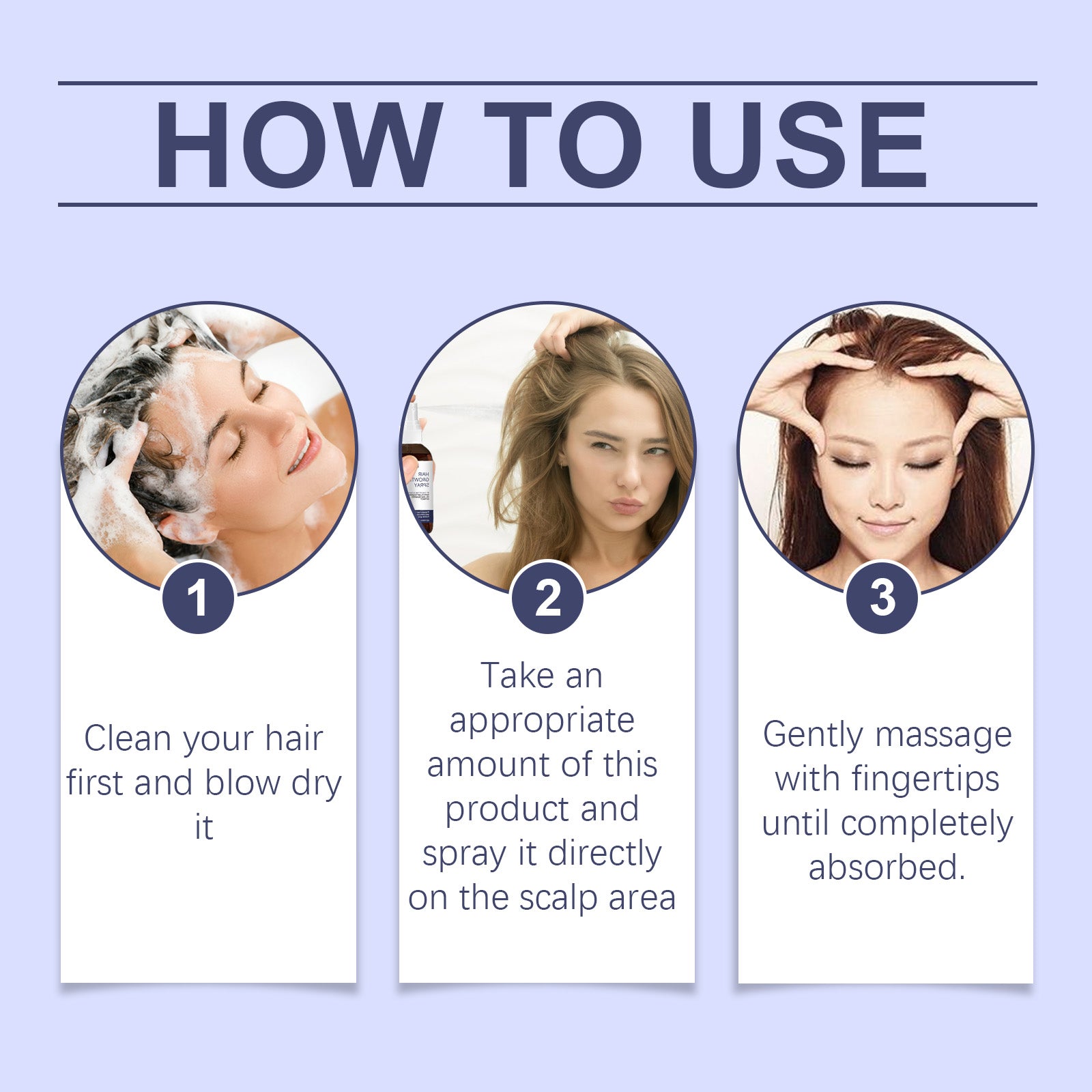 Hair Care Spray, Repair Hair And Scalp Care Refreshing Oil Control, Strong And Fluffy Essence Spray