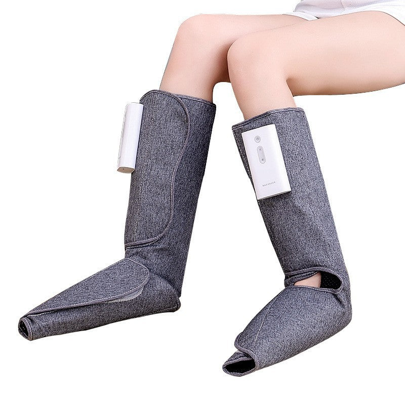 Electric air wave leg cover calf massager home automatic hot compress pressure leg massager leg slimming device