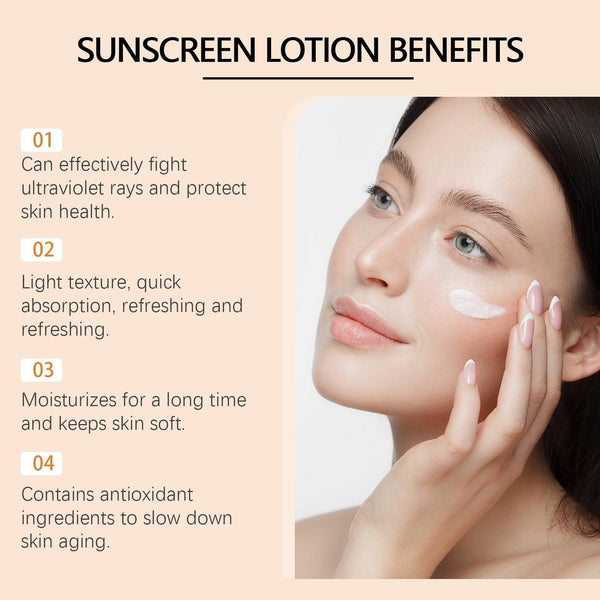 Gentle Protective Cream Outdoor Uv Isolation Non-Sticky Refreshing Moisturizing Skin Moisturizing Protective Cream