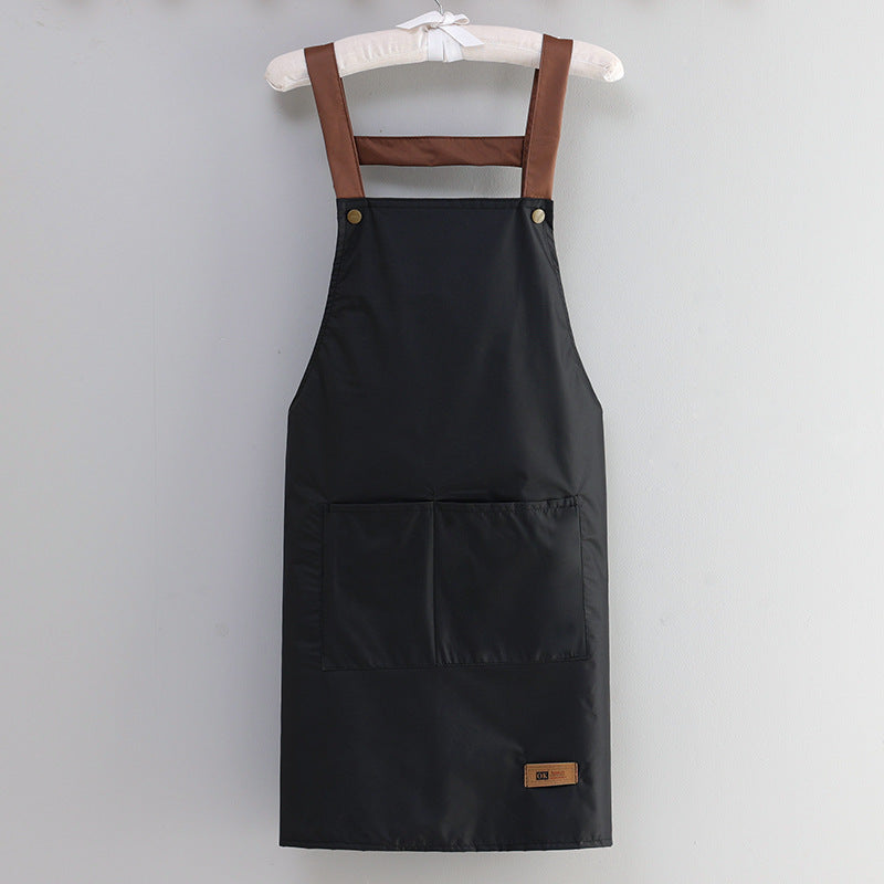 Apron for Home Kitchen Waist Waterproof and Oil proof Advertising Logo Printing Apron